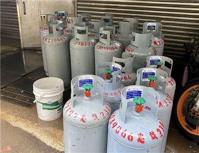 中油1日宣布，2月份桶裝瓦斯價格不調整。(圖：中央社)