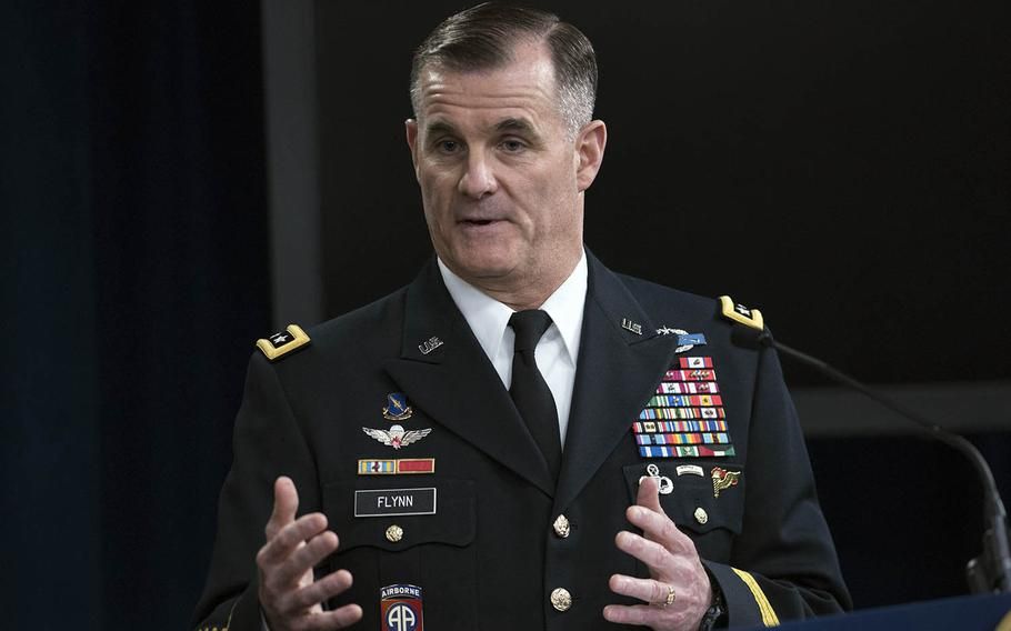 退役美國陸軍上將、前太平洋陸軍司令佛林(Charles Flynn)。資料照。 (美國防部)