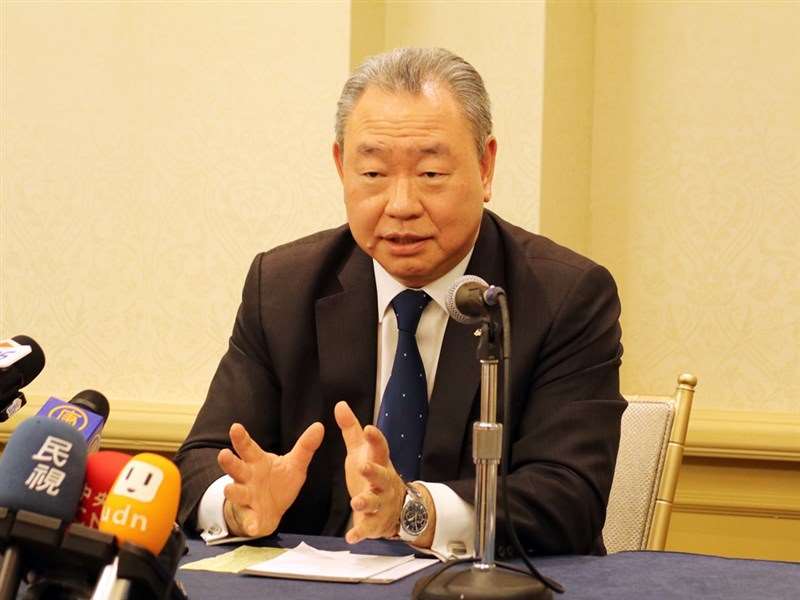 台灣駐美國代表俞大㵢。 (圖:中央社檔案照片)