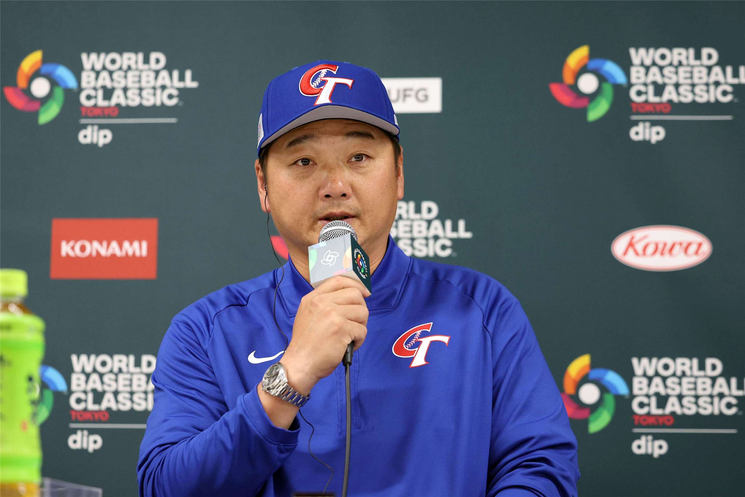 WBC首勝韓國，總教練曾豪駒表示，「棒球就是這麼有趣」。(讀賣新聞提供)