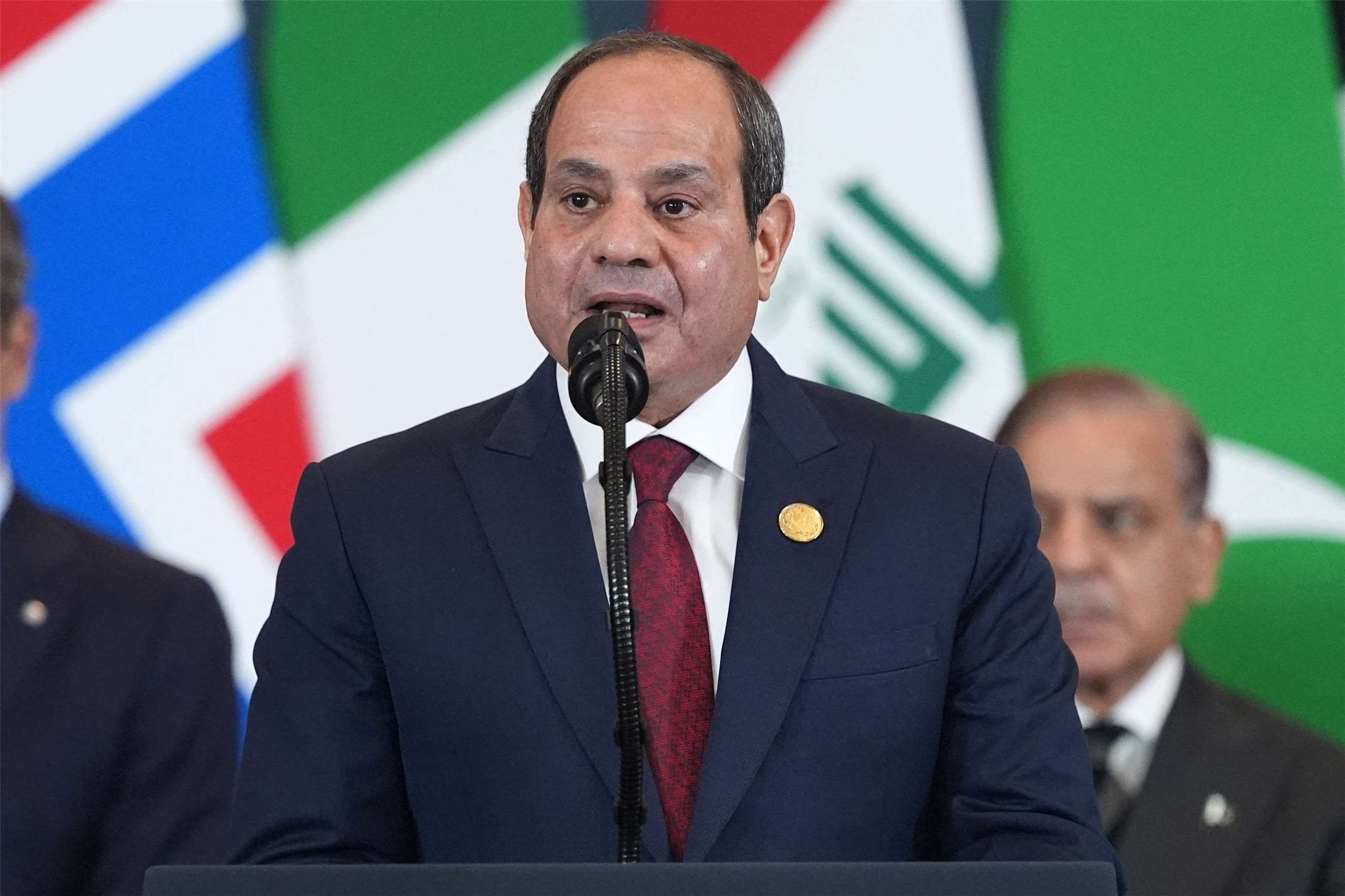 埃及總統塞西（Abdel-Fattah El-Sisi）。資料照。