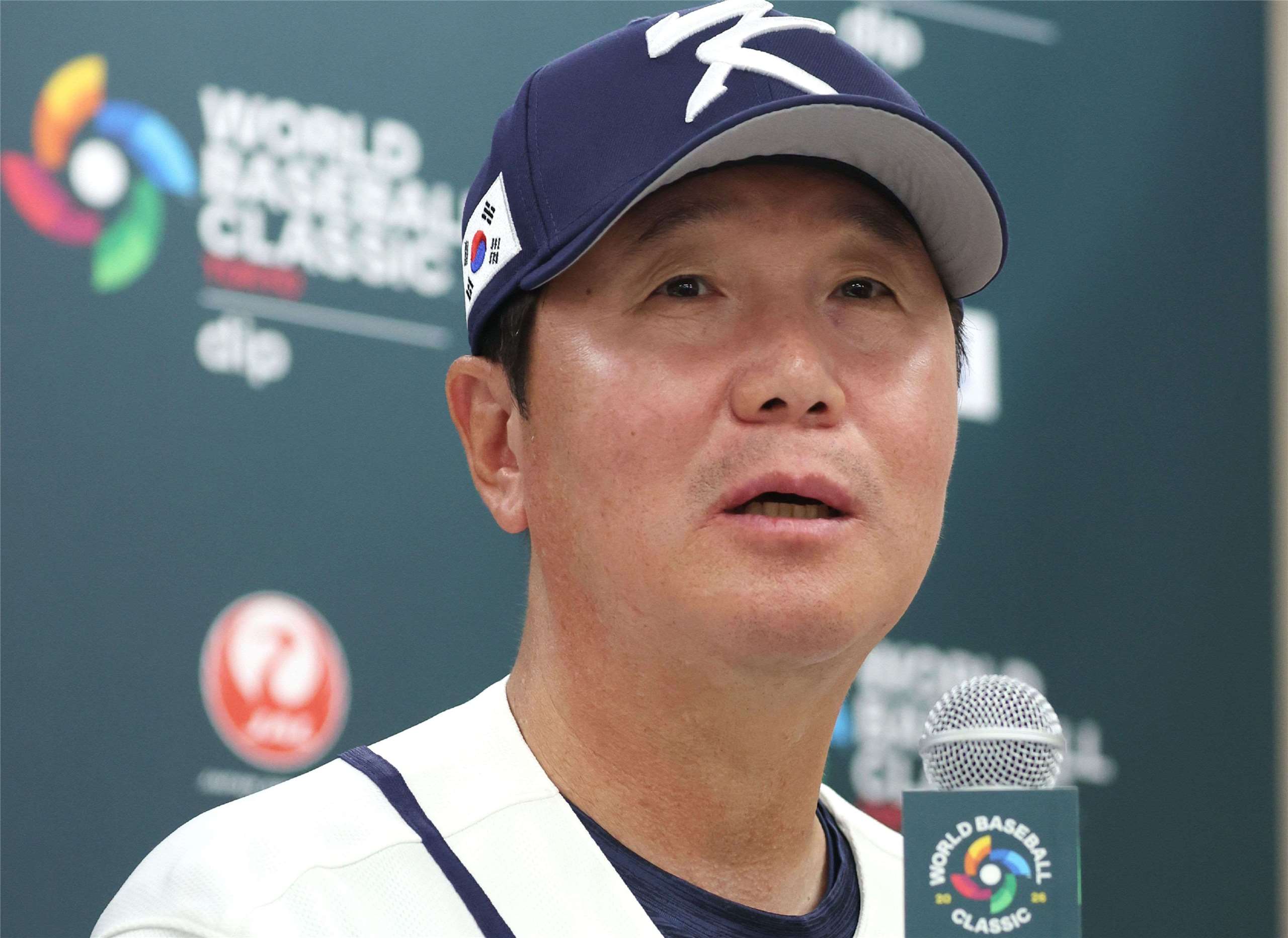 WBC經典賽韓國隊總教練柳志炫。