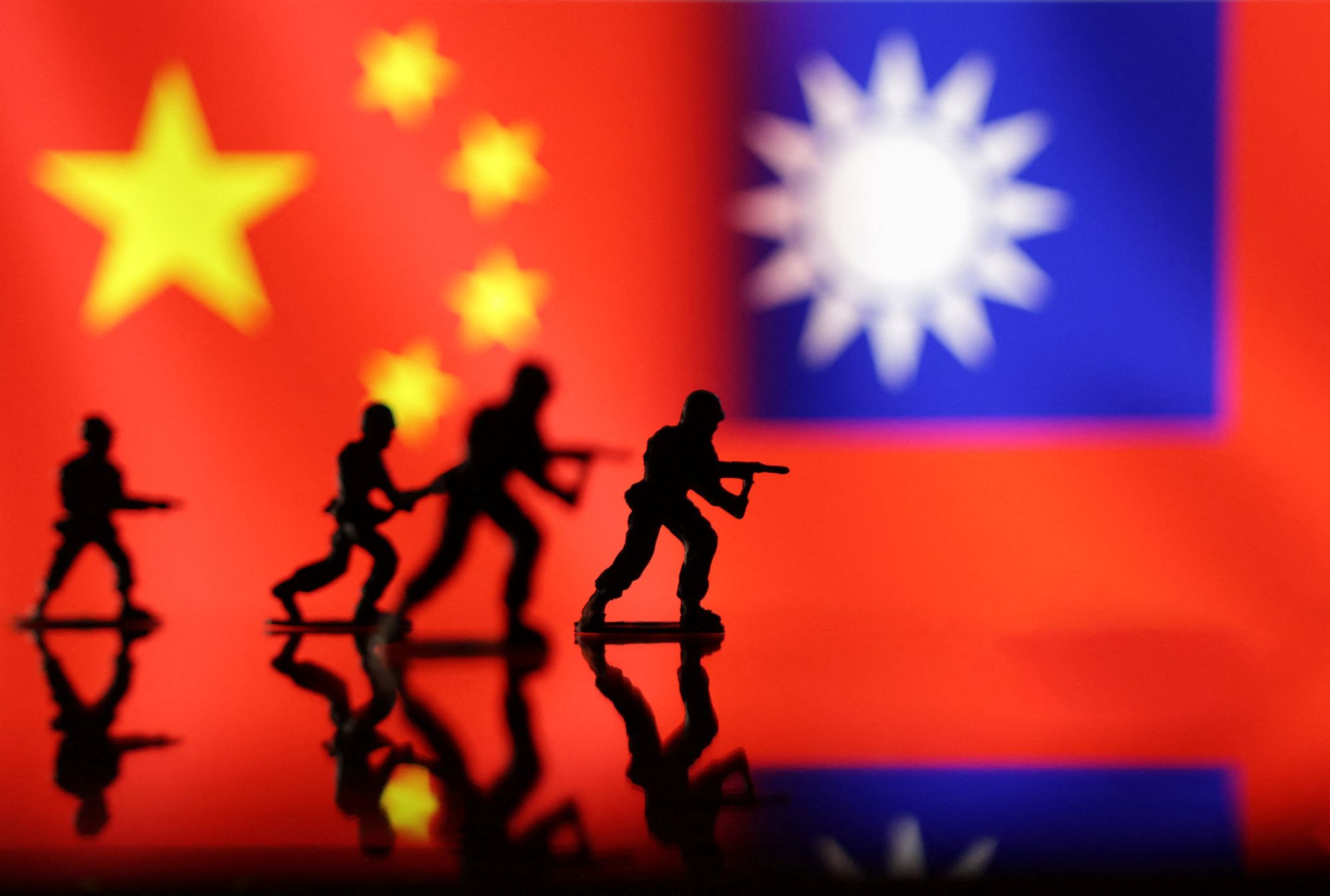 美威脅評估指中國未計劃2027侵台，國安官員分析兩原因致推遲 。(示意圖)