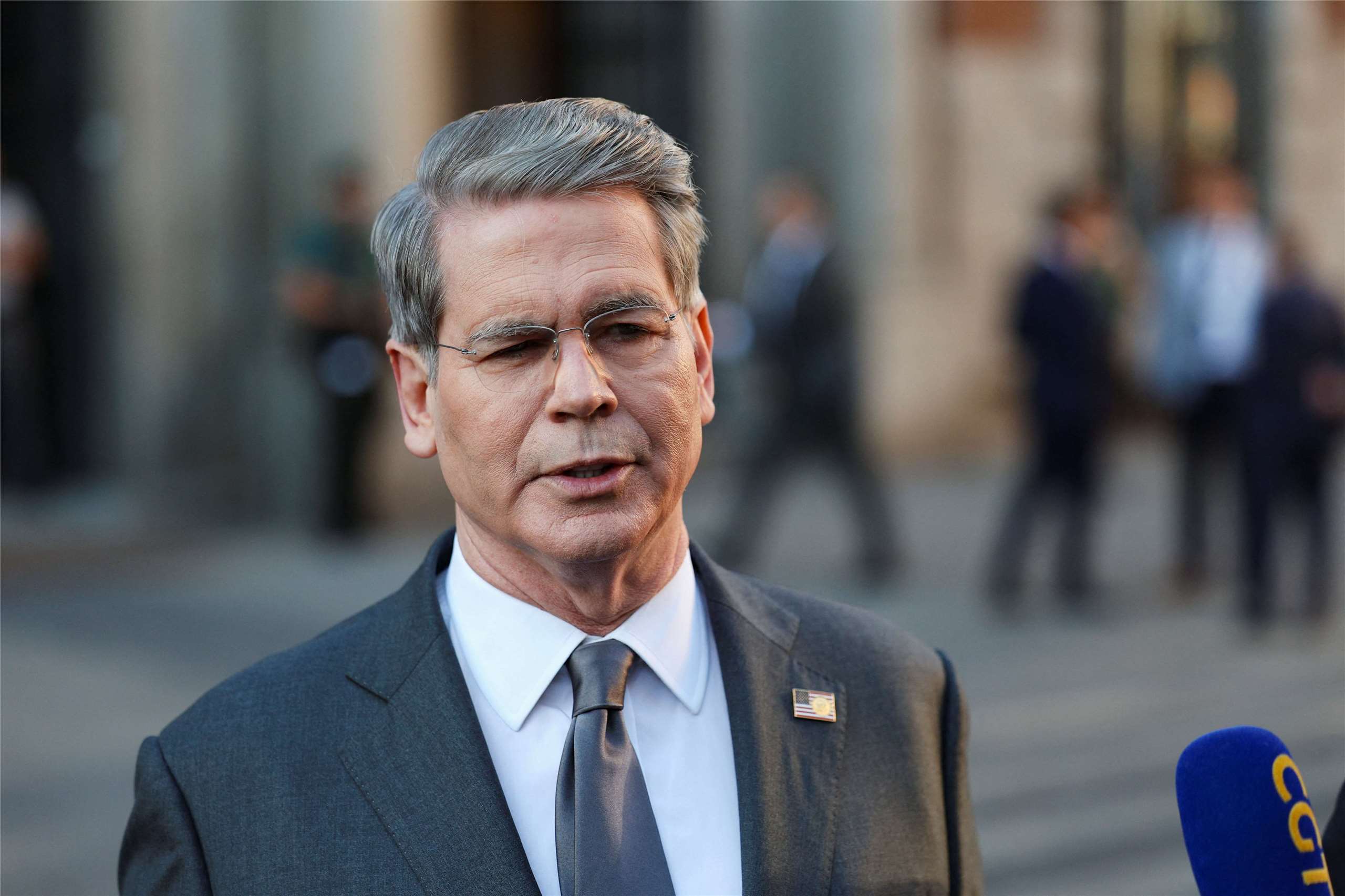 美國財政部長貝森特(Scott Bessent)。 (檔案照)