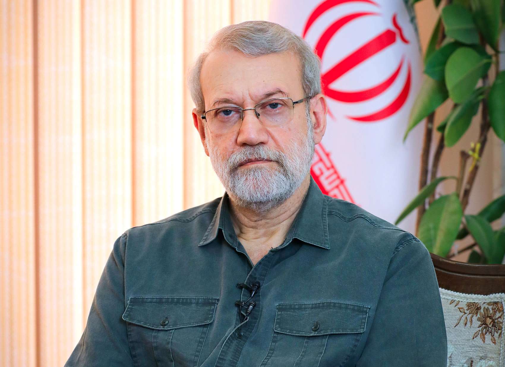 伊朗安全首長拉里賈尼(Ali Larijani)(圖)在空襲中喪命。資料照。(翻攝維基百科)
