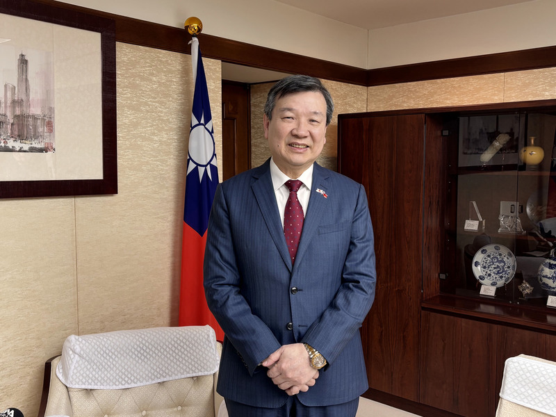 駐日代表李逸洋。資料照片。