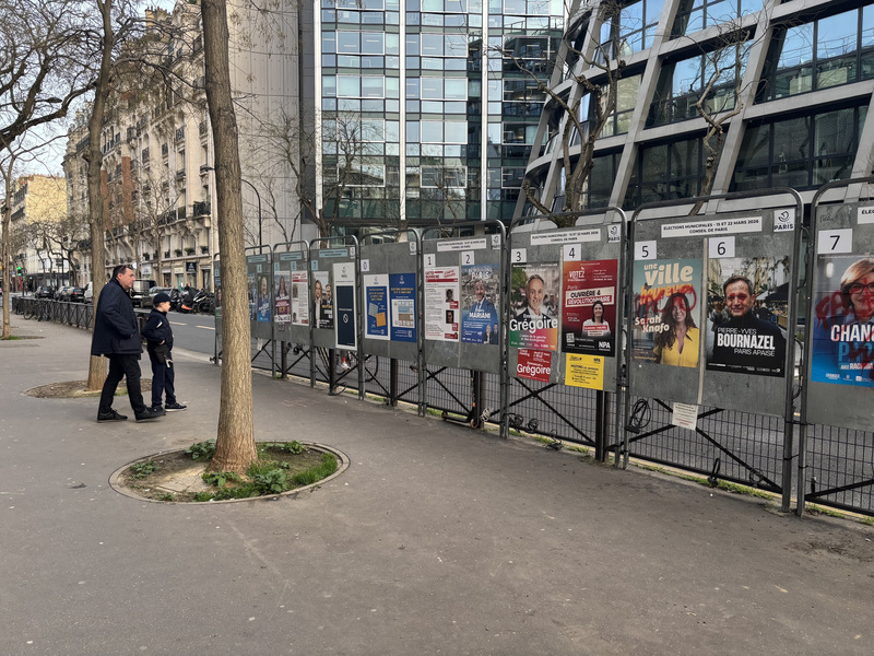 法國將於3月15日和22日舉行市長選舉，多項民意調查結果顯示選民最關切安全問題。