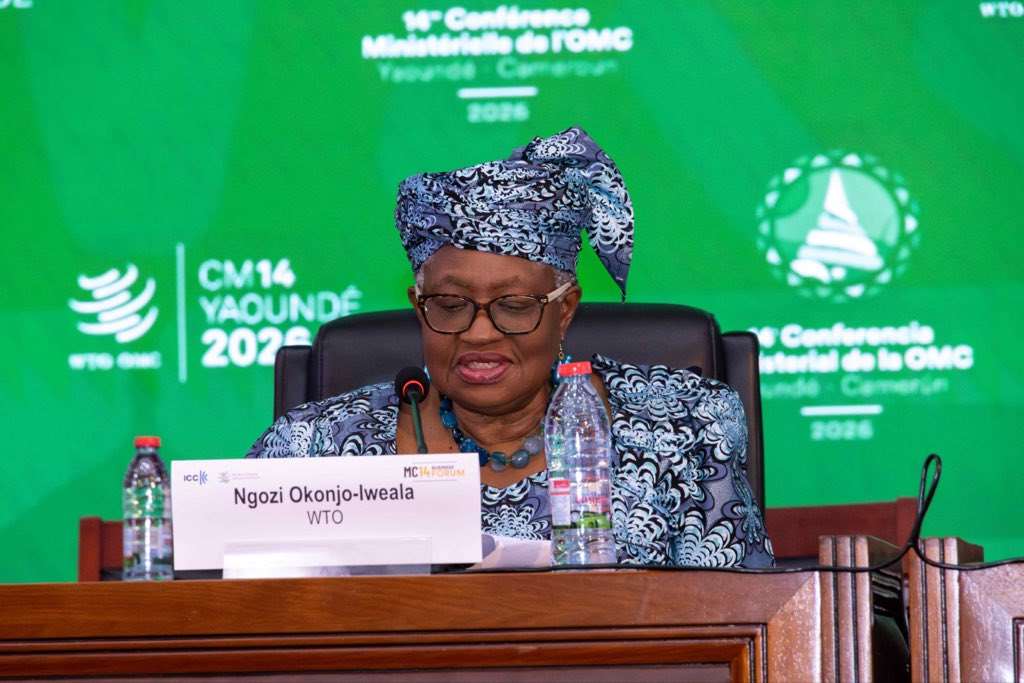 世界貿易組織(WTO)秘書長伊衛拉(Ngozi Okonjo-Iweala)。資料照片。 (圖:X@WTO)