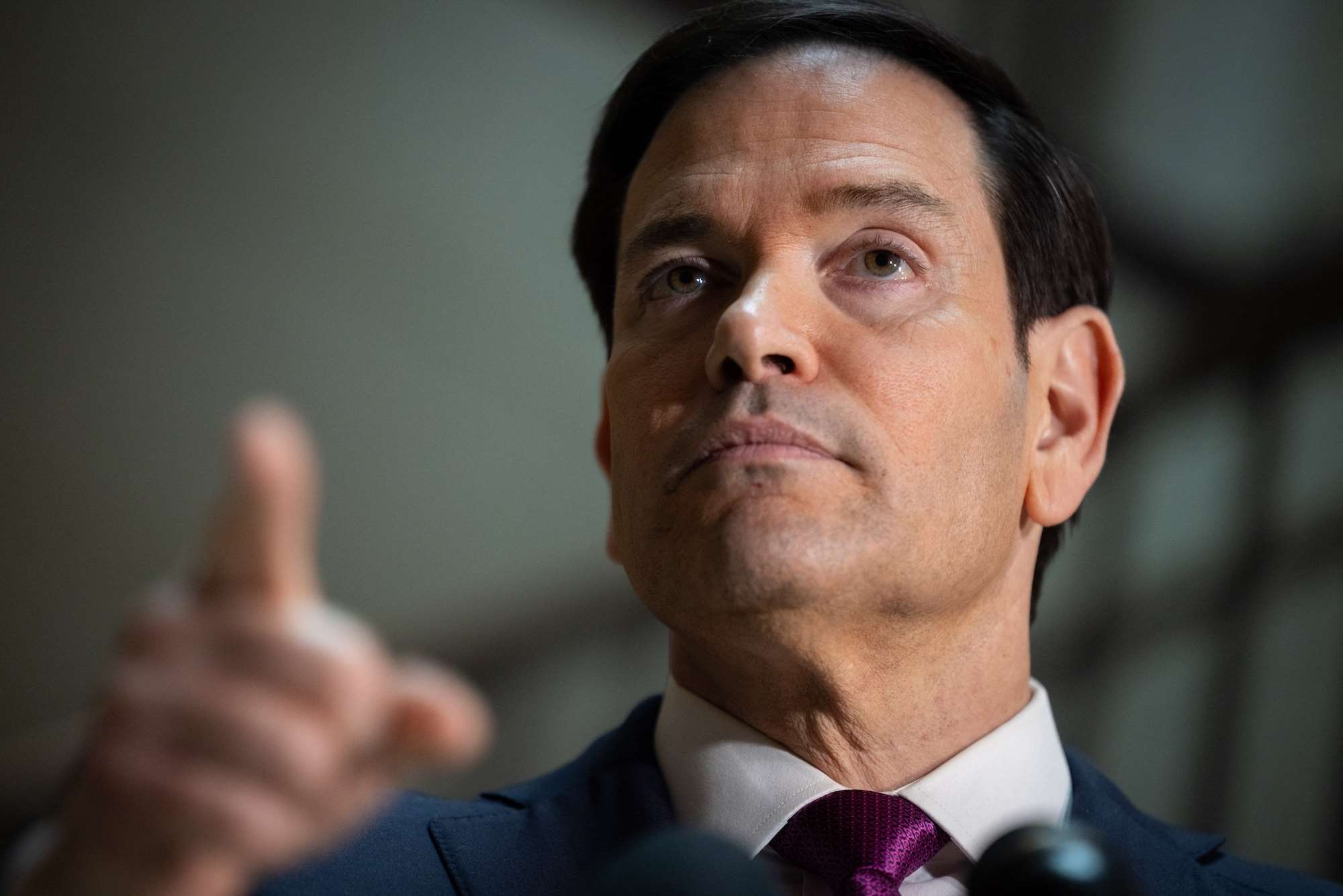 美國空襲伊朗，國務卿盧比歐一句「讓蔣介石出場」掀起議論。資料照。