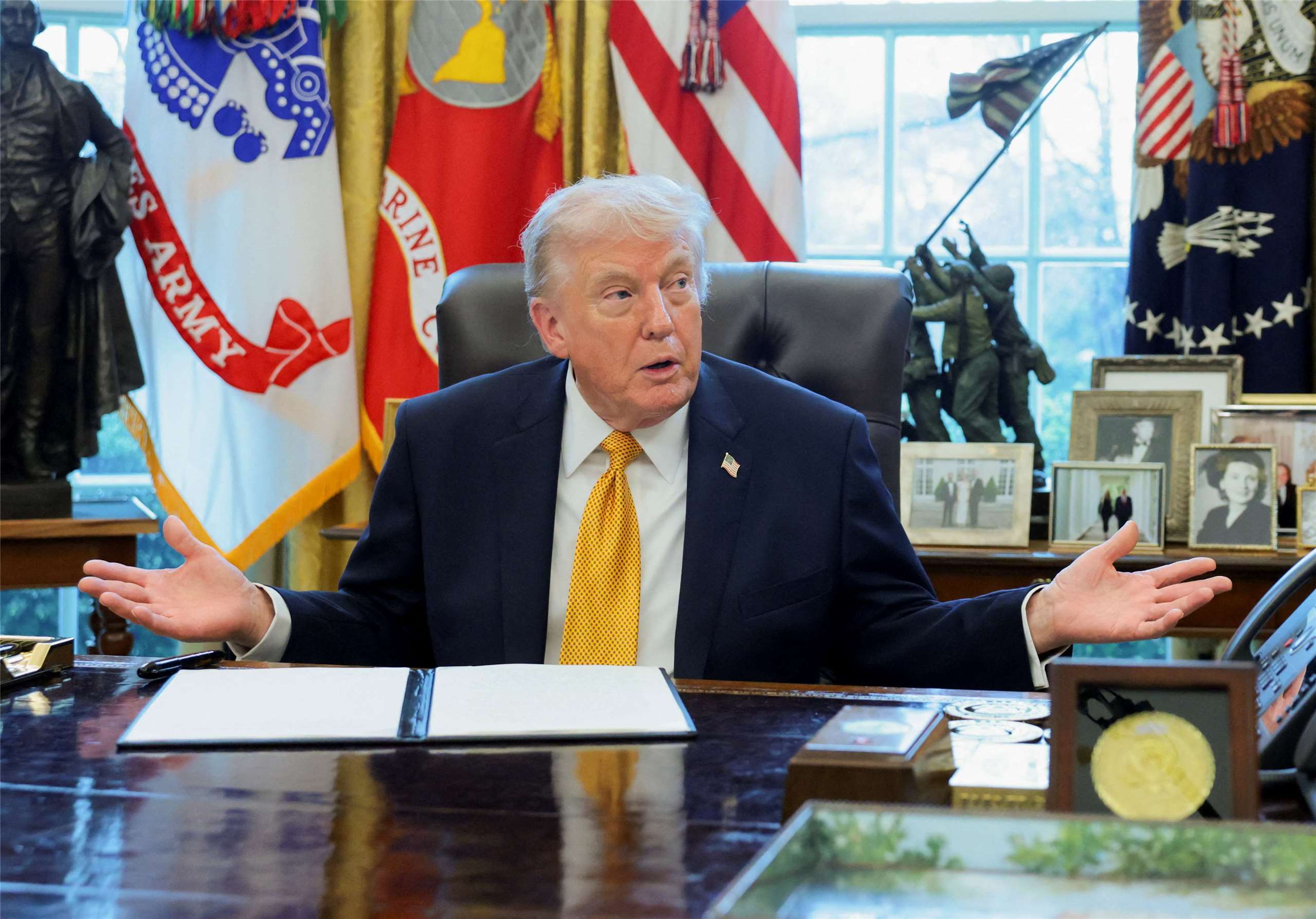 美國總統川普(Donald Trump)。