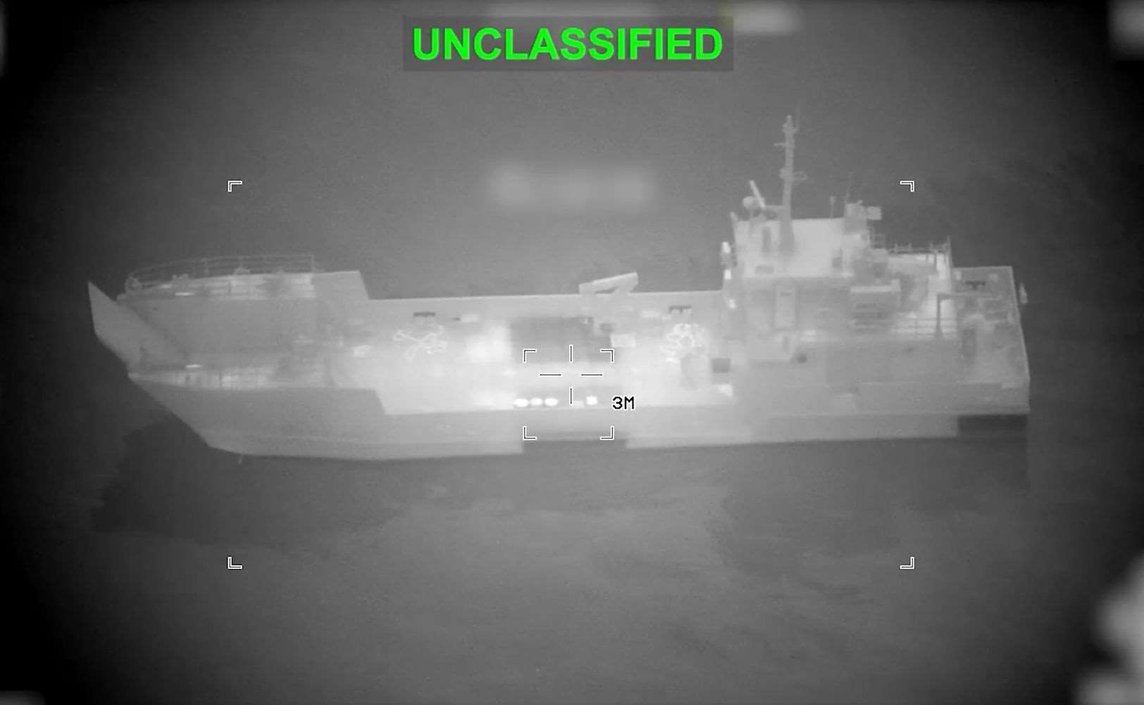 美軍稱摧毀16艘伊朗佈雷船。 (圖:X@CENTCOM)