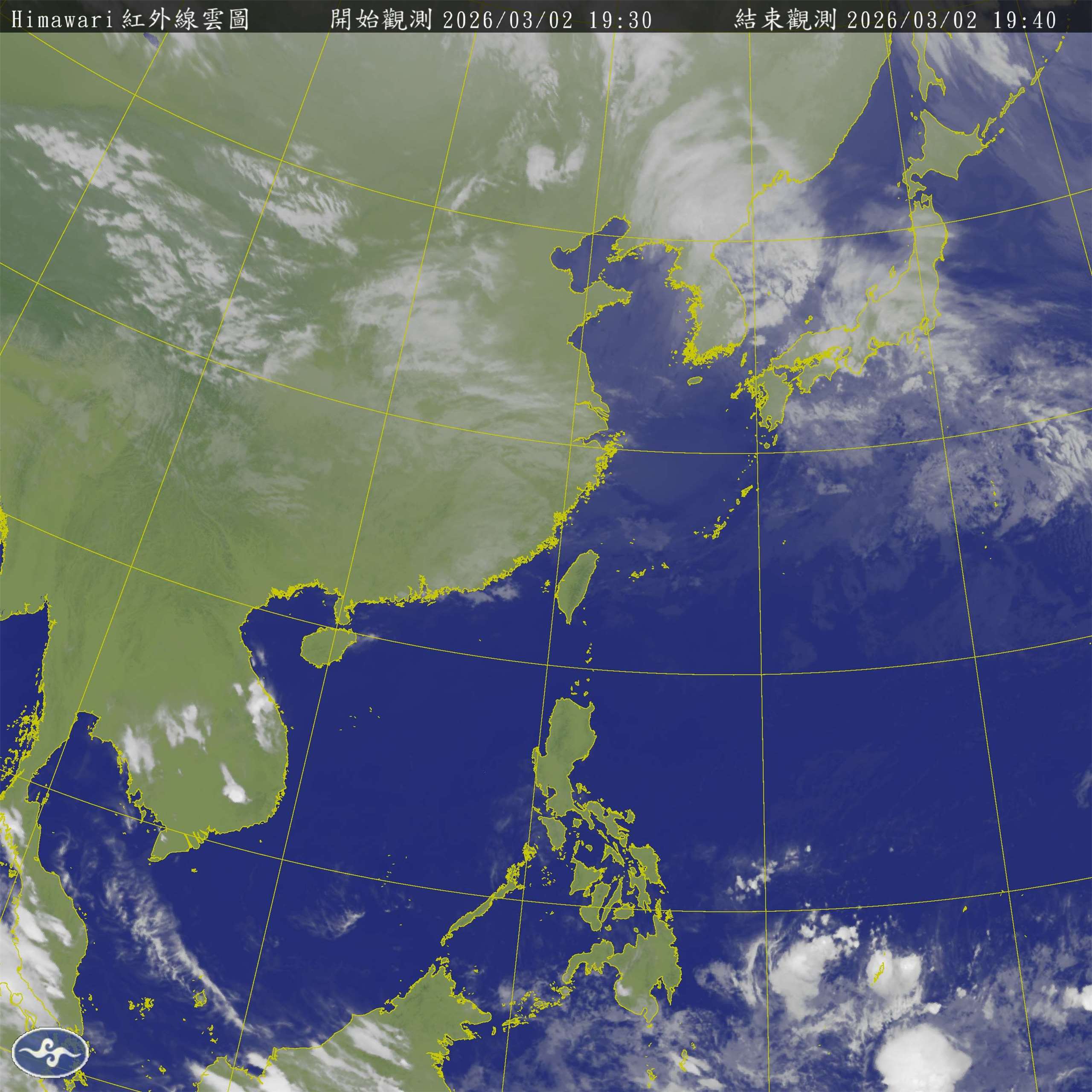 氣象署今天(2日)表示，明天(3日)是元宵節，也是未來一週水氣最多的一天