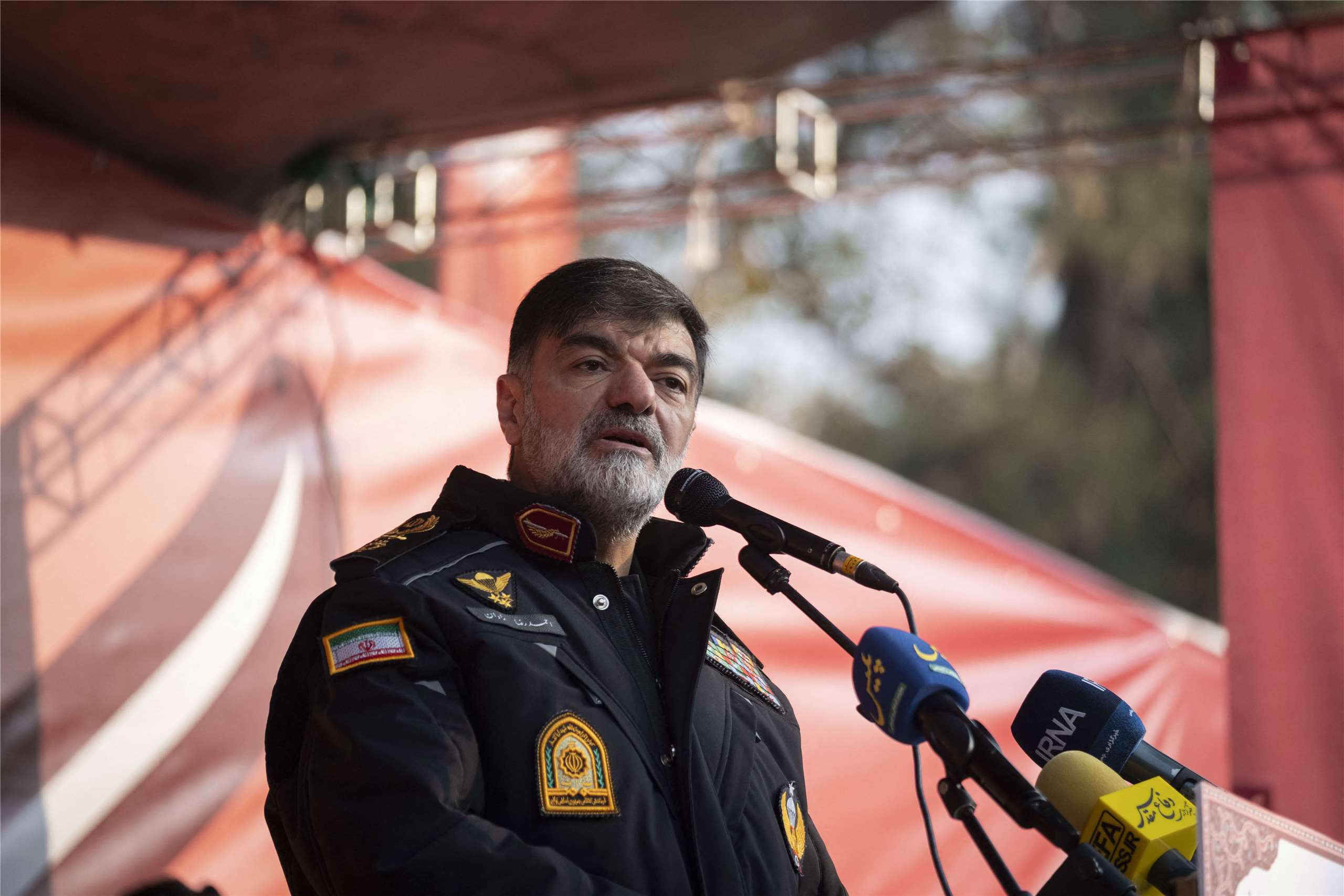 伊朗警察首長拉丹(Ahmad-Reza Radan)。檔案照。 