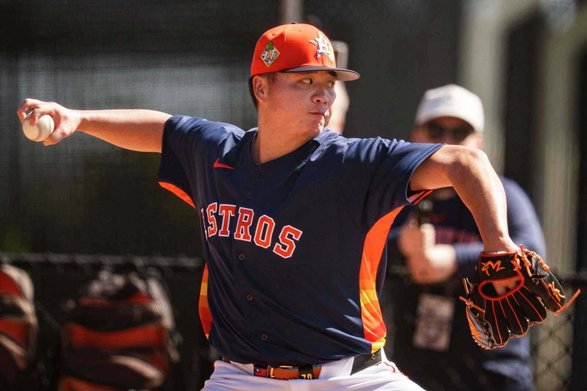 效力美國職棒大聯盟休士頓太空人隊(Houston Astros)的台灣棒球選手鄧愷威。(圖:鄧愷威臉書)