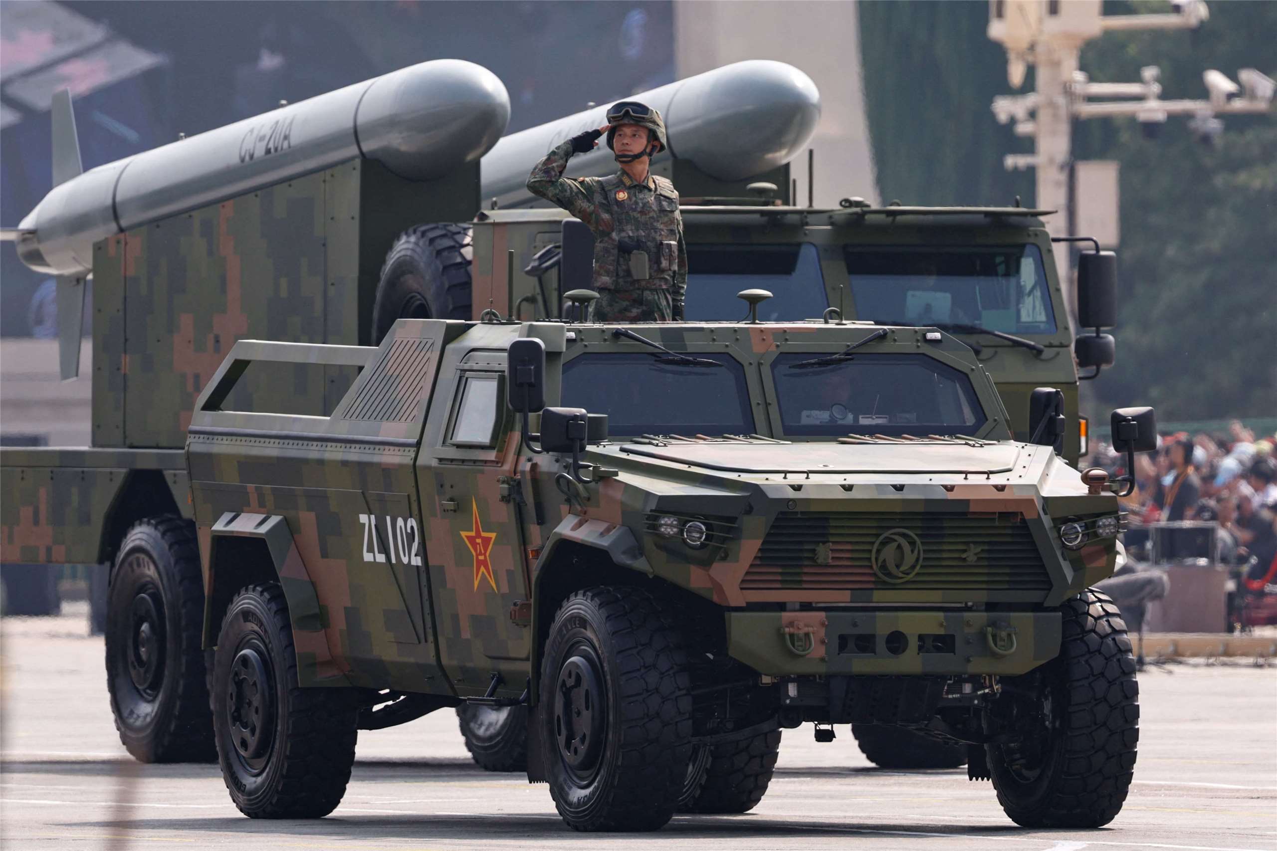 中國兩會宣布2026國防支出增幅7% 。(檔案照)