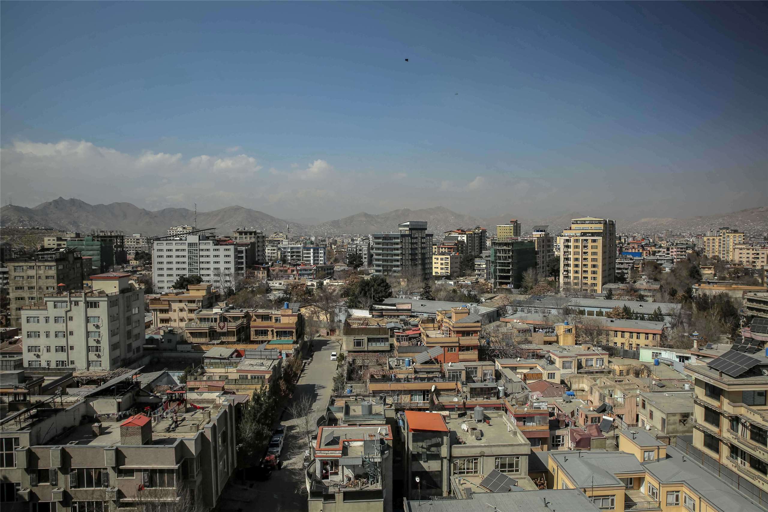 阿富汗首都喀布爾(Kabul)市景。(AP/達志影像)