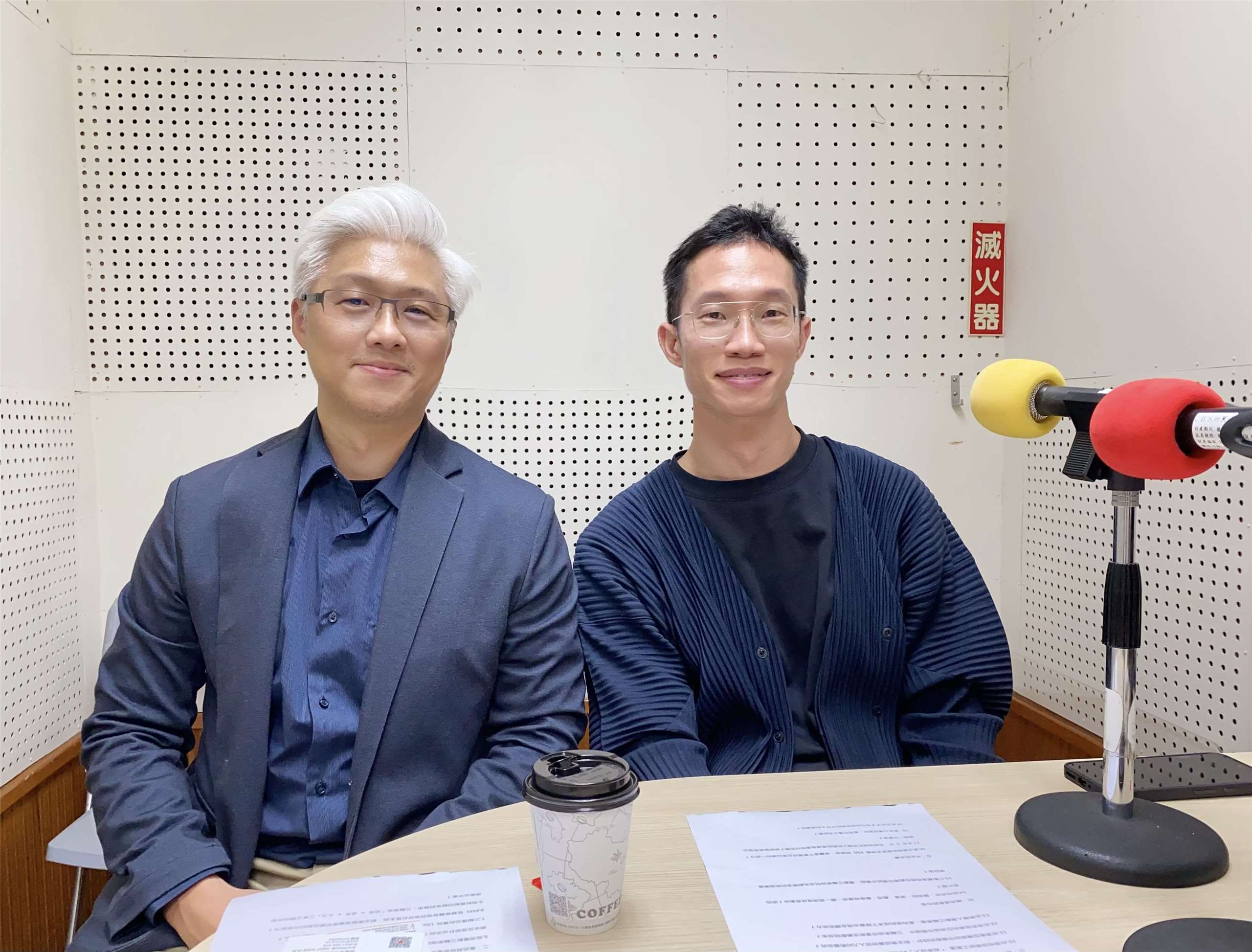 威剛智高賴思宏處長 與沈卓緯經理 