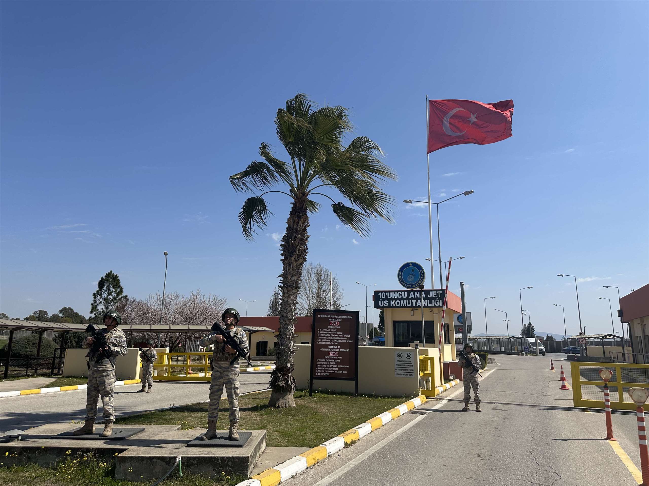 圖為土耳其印吉利克空軍基地(Incirlik air base)。 (圖:X@tcsavunma)