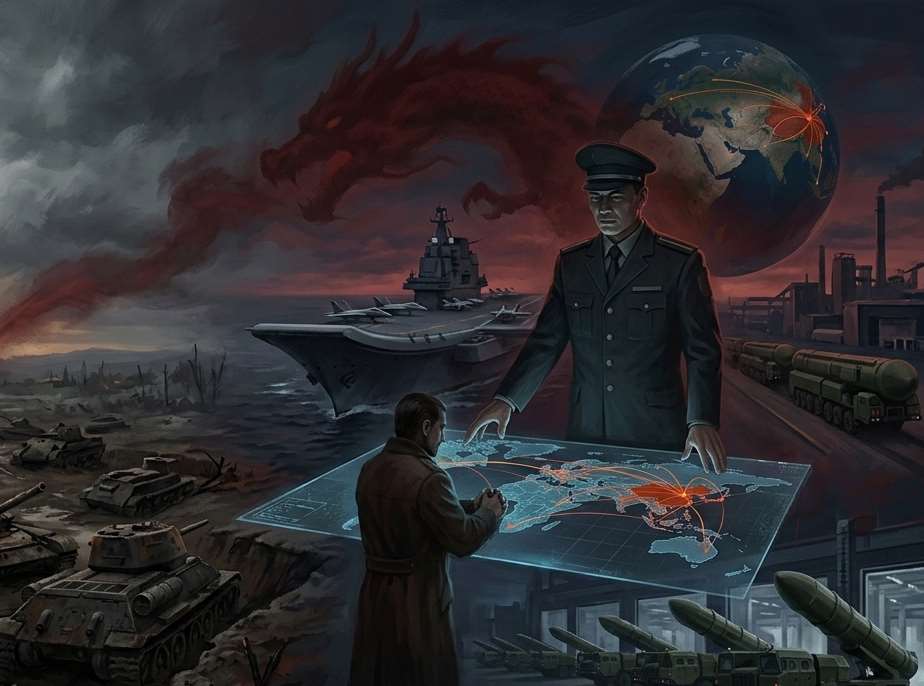 立陶宛情報機構6日發布報告指出，只要俄羅斯持續將資源投入烏克蘭戰爭，短期內將難以對北約構成直接軍事威脅；報告並示警中國正透過擴張軍力與深化對俄戰略合作，提升全球影響力。(示意圖/AI生成)