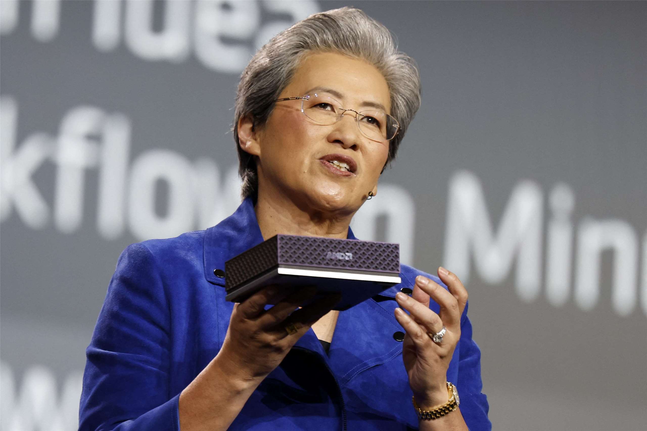 超微(AMD)執行長蘇姿丰。資料照片。