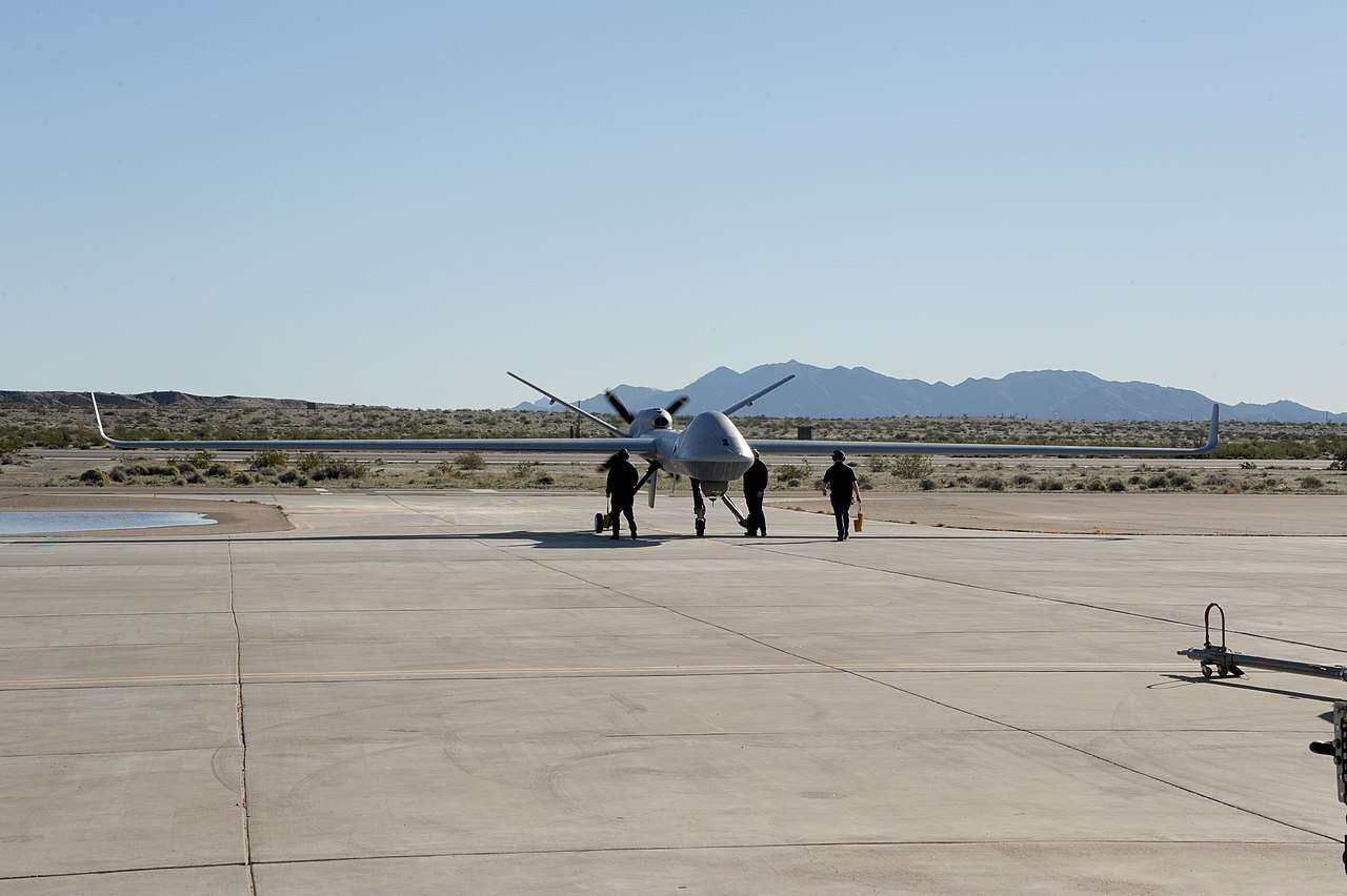 MQ-9B無人機。(圖：維基百科)