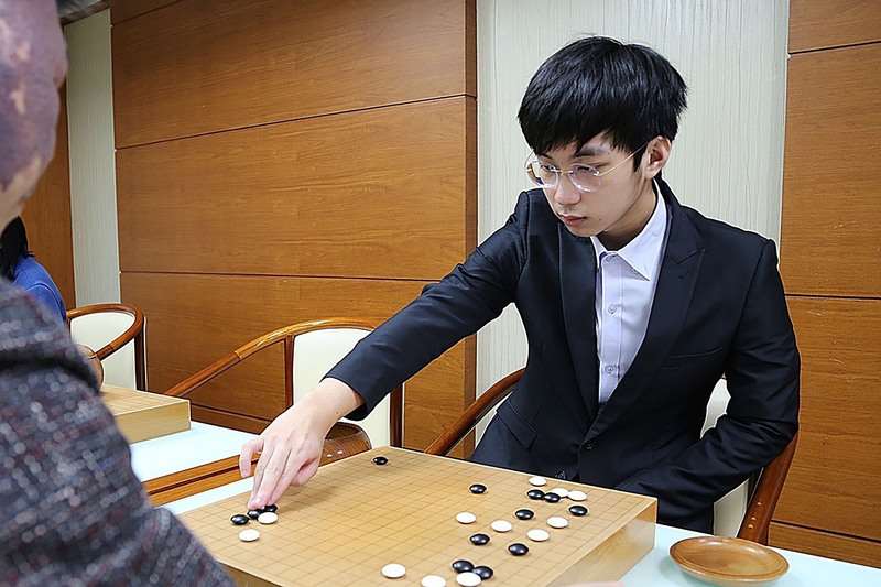 台灣圍棋名將許皓鋐。（資料照／海峰棋院提供）