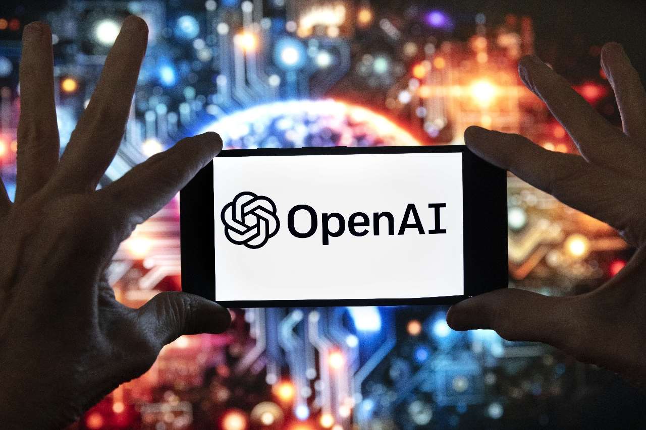 OpenAI 聊天機器人 ChatGPT 人工智慧。(美聯社/達志影像)