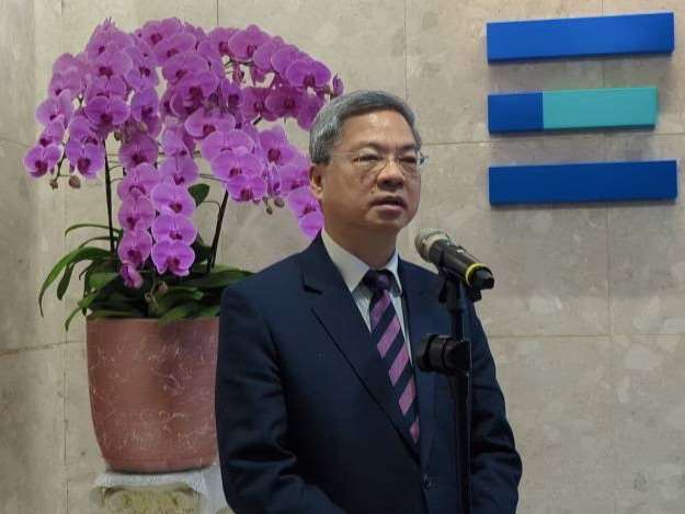 經濟部長龔明鑫指出，3、4月天然氣替代方案皆已大致找齊，可確保穩定供應，且也不用評估擴大燃煤發電。(謝佳興 攝）