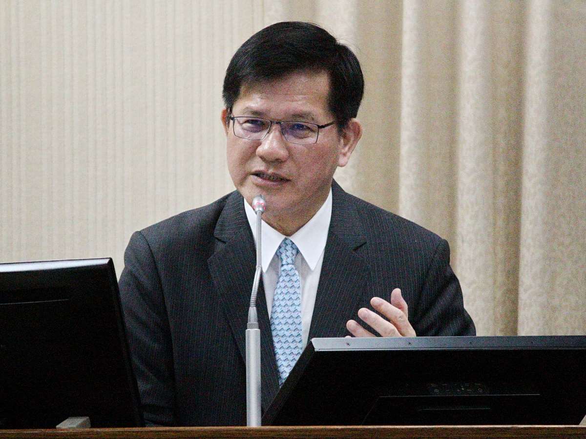 外交部長林佳龍在立法院國防外交委員會接受立委答詢。資料照片 (央廣記者王照坤 攝)