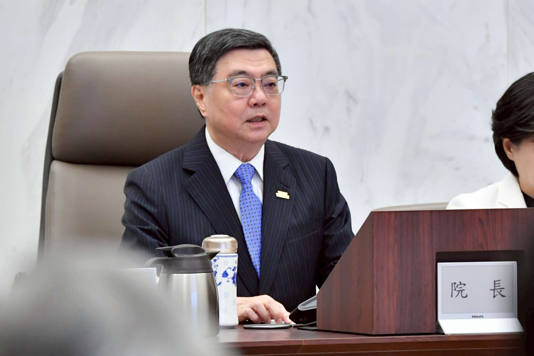 行政院長卓榮泰12日主持行政院會。(圖：行政院提供)