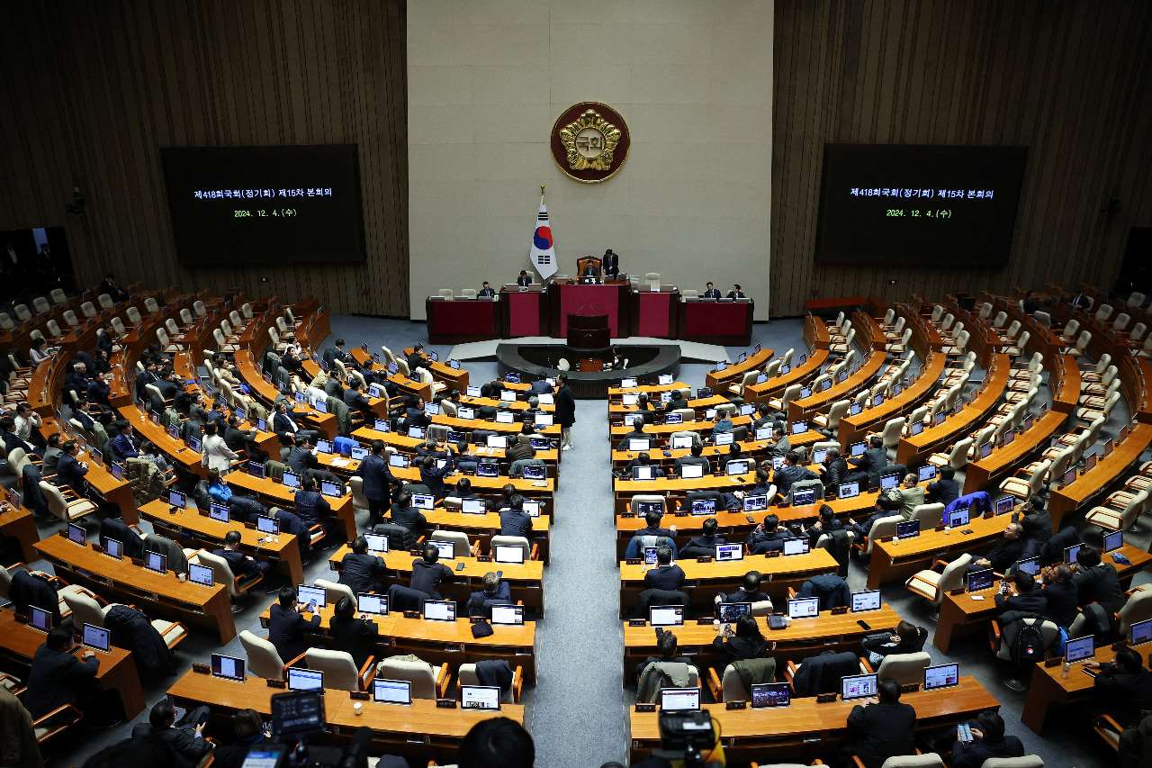 南韓國會(圖)12日可望通過對美投資法案。資料照。