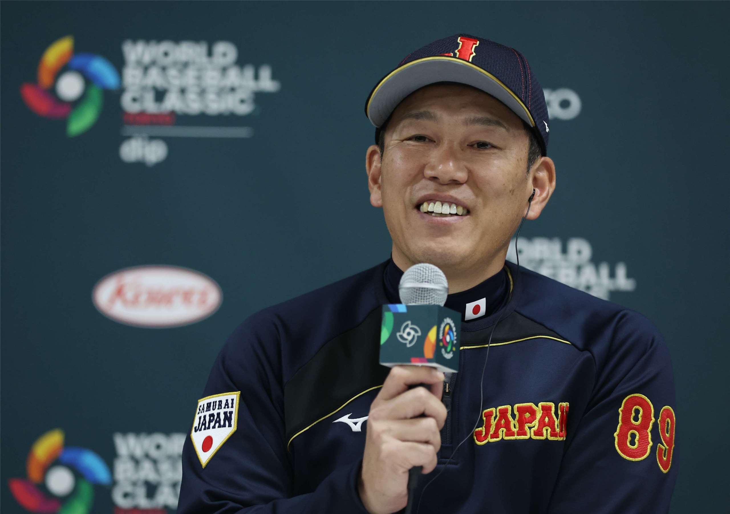 日本隊總教練井端弘和。(讀賣新聞提供)