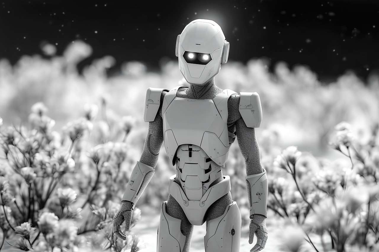 中國致力發展AI機器人，機器人，示意圖。 (圖：pixabay)