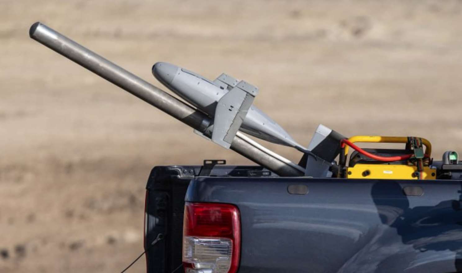 2025年11月間在波蘭測試的「梅洛普斯」(Merops)反無人機系統。 (圖:美國陸軍)