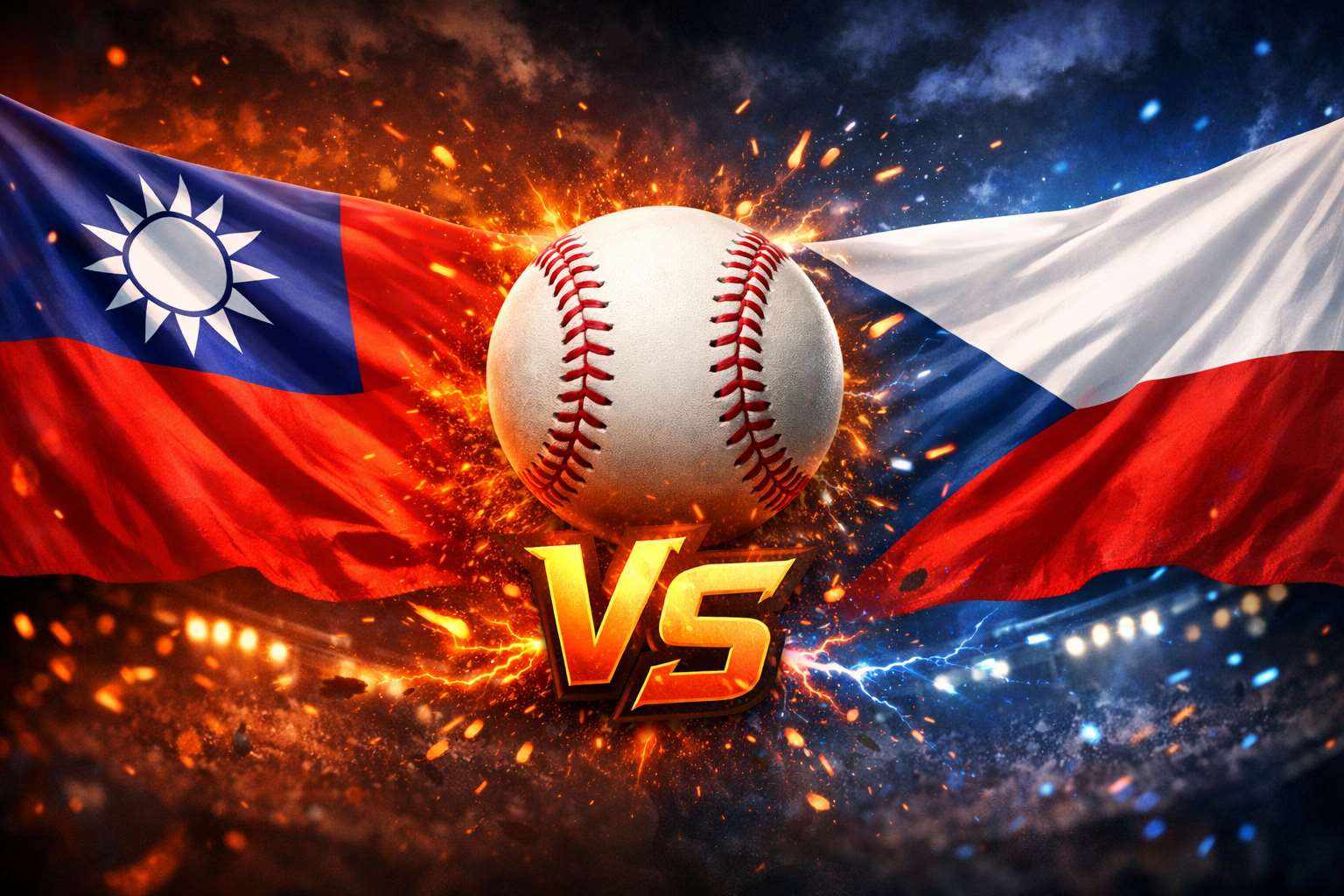 2026WBC世界棒球經典賽，7日上午11點台捷大戰登場。(AI生成圖)