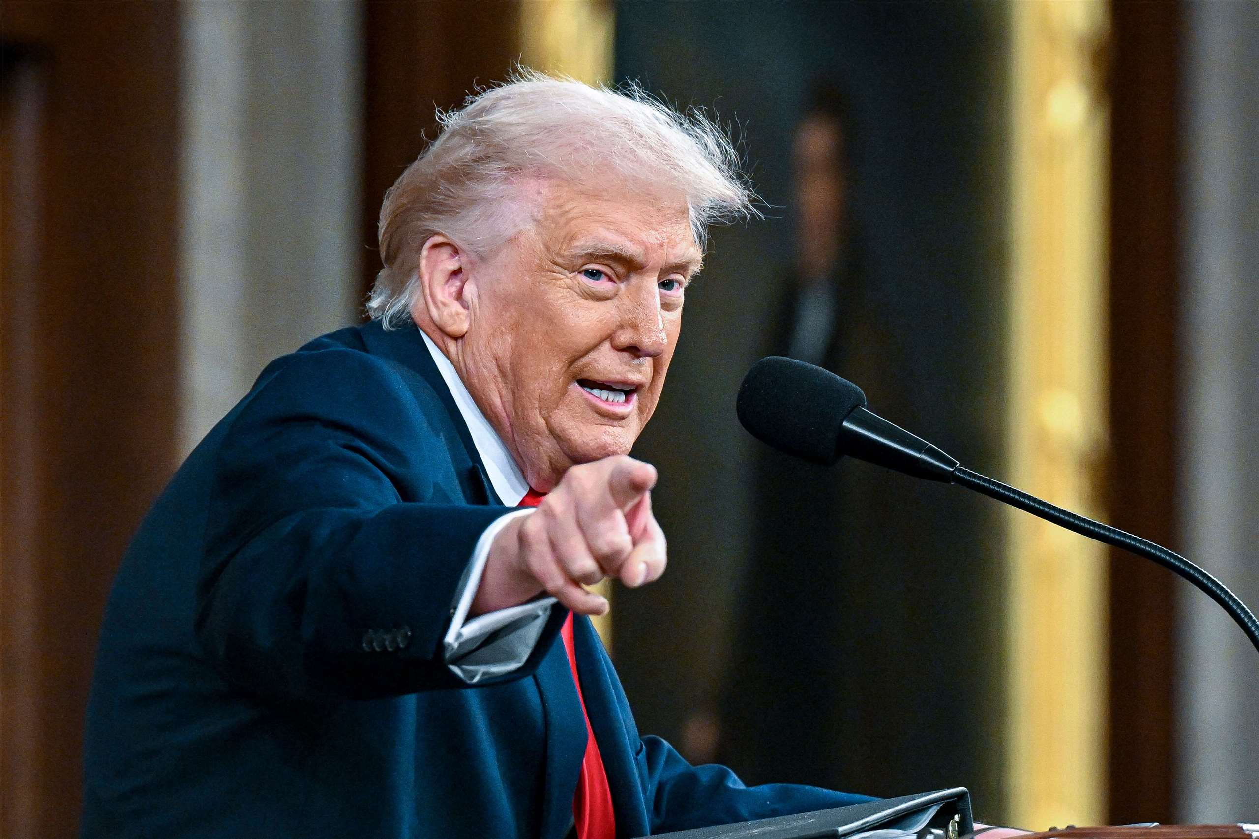 美國總統川普(Donald Trump)。