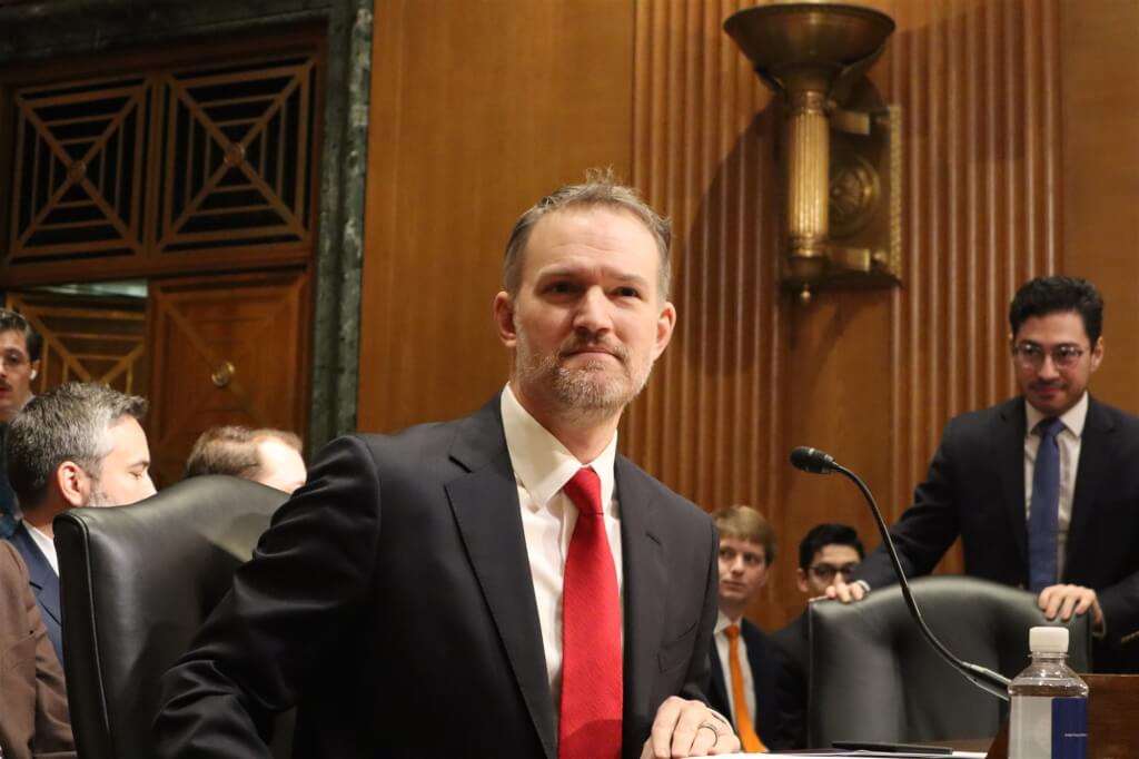 美國貿易代表葛里爾。(圖:中央社檔案照片)