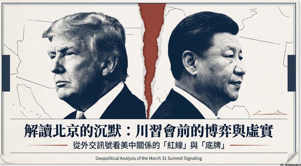 中國不願證實川習會為那樁？厚(AI生成圖)