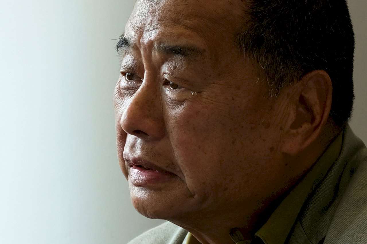 壹傳媒創辦人黎智英(Jimmy Lai Chee-ying)因涉國安法，被香港法院判處20年監禁。資料照片。