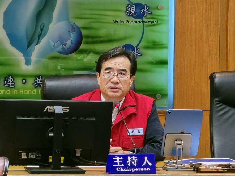 水利署署長林元鵬表示，全台已順利度過用水量最大的耕地整田階段，目前全台水情都在可控範圍。(圖：經濟部)