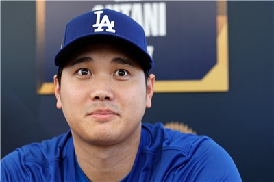 洛杉磯道奇隊超級球星球員大谷翔平。(資料照片)