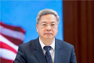 經濟部長龔明鑫15日表示，台美對等貿易協定(ART)、台美投資合作備忘錄(MOU)、矽盛世宣言等三支柱，構成台美未來20年在全球供應鏈的架構。資料照。 (圖:總統府)