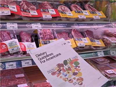 美國最新飲食指南改為主張「紅肉」是可接受的蛋白質選項。(饒辰書 攝)