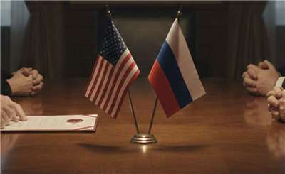 美俄關係示意圖。(AI生成)