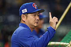 台灣隊總教練曾豪駒。
