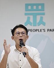 民眾黨主席黃國昌。
