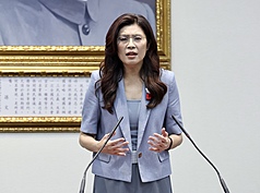 國民黨主席鄭麗文。