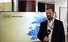 赫爾辛基市移民事務處長蓋森（Glenn Gassen）分享該市對於移民與人才整合的願景。
