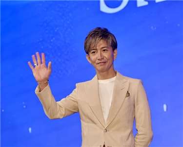 日本天王木村拓哉。資料照。