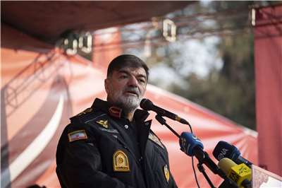 伊朗警察首長拉丹(Ahmad-Reza Radan)。檔案照。 